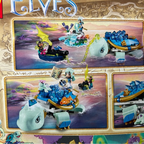 LEGO Elves 41191 Naida & The Water Turtle Ambush NIB Retired set 205 Pieces - Picture 6 of 8